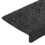 vidaXL Covorașe scări autoadezive, 20 buc., 65x21x4 cm, gri, cu margine dreptunghiulară vidaXL Covorașe scări autoadezive, 20 buc., 65x21x4 cm, gri, cu margine dreptunghiulară