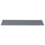 vidaXL Covorașe autoadezive pentru scări, 30 buc., 76x20 cm, gri deschis, dreptunghiulare