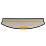 vidaXL Covorașe pentru scări, 30 buc., 65x24x4 cm, gri închis, semirotunde, mari