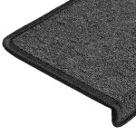 vidaXL Covorașe pentru scări, 30 buc., 65x21x4 cm, antracit, cu margini dreptunghiulare vidaXL Covorașe pentru scări, 30 buc., 65x21x4 cm, antracit, cu margini dreptunghiulare