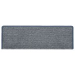 vidaXL Covorașe pentru scări, 30 buc., 65x21x4 cm, gri deschis și albastru, cu margini dreptunghiulare vidaXL Covorașe pentru scări, 30 buc., 65x21x4 cm, gri deschis și albastru, cu margini dreptunghiulare