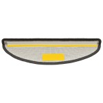 vidaXL Covorașe pentru scări, 20 buc., 56x17x3 cm, gri închis, semirotunde