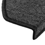 vidaXL Covorașe scară 20 buc Antracit 65x24x4 cm