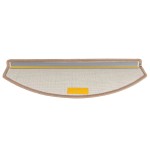 vidaXL Covorașe scară 20 buc maro deschis 65x24x4 cm