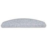 vidaXL Covorașe pentru scări, 20 buc., 65x24x4 cm, gri deschis, semirotunde, mari vidaXL Covorașe pentru scări, 20 buc., 65x24x4 cm, gri deschis, semirotunde, mari