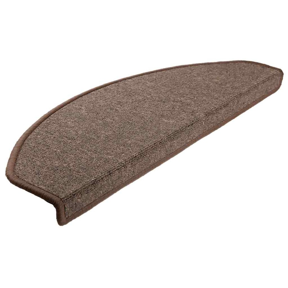 vidaXL Covorașe scară 20 buc cafea maro 65x24x4 cm