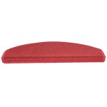 vidaXL Covorașe scară 20 buc Roșu Bordeaux 65x24x4 cm