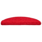 vidaXL Covorașe pentru scări, 30 buc., 56x17x3 cm, roșii, semirotunde vidaXL Covorașe pentru scări, 30 buc., 56x17x3 cm, roșii, semirotunde