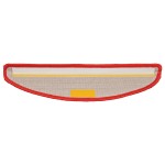 vidaXL Covorașe pentru scări, 30 buc., 56x17x3 cm, roșii, semirotunde vidaXL Covorașe pentru scări, 30 buc., 56x17x3 cm, roșii, semirotunde