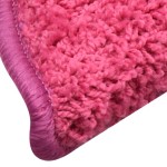 vidaXL Covorașe pentru scări, 30 buc., 56x17x3 cm, roz, semirotunde vidaXL Covorașe pentru scări, 30 buc., 56x17x3 cm, roz, semirotunde