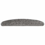 vidaXL Covorașe pentru scări, 30 buc., 65x21x4 cm, gri, semirotunde, mari