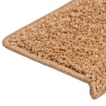vidaXL Covorașe pentru scări, 30 buc., 65x21x4 cm, bej, cu margini dreptunghiulare vidaXL Covorașe pentru scări, 30 buc., 65x21x4 cm, bej, cu margini dreptunghiulare