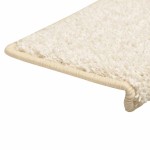 vidaXL Covorașe pentru scări, 30 buc., 65x21x4 cm, margini dreptunghiulare, albe vidaXL Covorașe pentru scări, 30 buc., 65x21x4 cm, margini dreptunghiulare, albe
