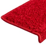 vidaXL Covorașe pentru scări, 30 buc., 65x21x4 cm, margini dreptunghiulare roșii vidaXL Covorașe pentru scări, 30 buc., 65x21x4 cm, margini dreptunghiulare roșii