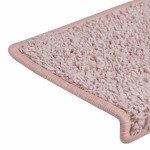 vidaXL Covorașe pentru scări, 30 buc., 65x21x4 cm, margini dreptunghiulare, alb și roz vidaXL Covorașe pentru scări, 30 buc., 65x21x4 cm, margini dreptunghiulare, alb și roz