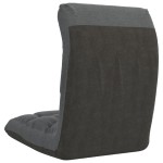 vidaXL Scaun de podea pliabil, gri deschis, material textil vidaXL Scaun de podea pliabil, gri deschis, material textil
