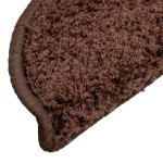 vidaXL Covorașe scară 20 buc maro 56x17x3 cm