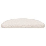 vidaXL Covorașe scară 20 buc alb 56x17x3 cm