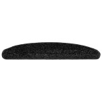 vidaXL Covorașe scară 20 buc Negru 65x21x4 cm