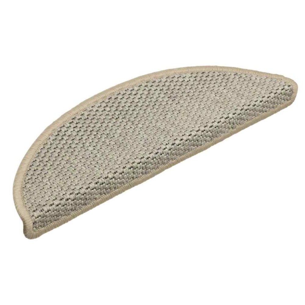 vidaXL Covorașe scări autoadezive 30 buc. verde 56x17x3cm aspect sisal