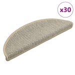 vidaXL Covorașe scări autoadezive 30 buc. verde 56x17x3cm aspect sisal vidaXL Covorașe scări autoadezive 30 buc. verde 56x17x3cm aspect sisal
