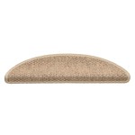 vidaXL Covorașe de scară autoadezive aspect sisal 30 buc. nisip