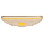 vidaXL Covorașe de scară autoadezive aspect sisal 30 buc. nisip