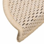 vidaXL Covorașe de scară autoadezive aspect sisal 30 buc. berber vidaXL Covorașe de scară autoadezive aspect sisal 30 buc. berber