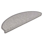 vidaXL Covorașe scară autoadezive aspect sisal 30 buc Platina vidaXL Covorașe scară autoadezive aspect sisal 30 buc Platina