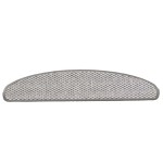 vidaXL Covorașe scară autoadezive aspect sisal 30 buc Platina vidaXL Covorașe scară autoadezive aspect sisal 30 buc Platina