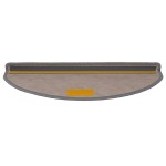 vidaXL Covorașe scară autoadezive aspect sisal 30 buc Platina vidaXL Covorașe scară autoadezive aspect sisal 30 buc Platina