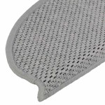vidaXL Covorașe autoadezive scări, 30 buc., argintiu, 65x21x4cm, sisal vidaXL Covorașe autoadezive scări, 30 buc., argintiu, 65x21x4cm, sisal