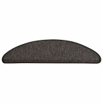 vidaXL Covorașe scări autoadezive, 30 buc. antracit 65x21x4 cm sisal
