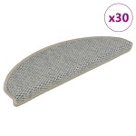 vidaXL Covorașe scări autoadezive, 30 buc. verde 65x21x4 cm, sisal vidaXL Covorașe scări autoadezive, 30 buc. verde 65x21x4 cm, sisal