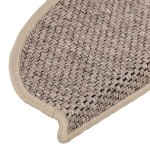 vidaXL Covorașe scări autoadezive, 30 buc. bej 65x21x4 cm aspect sisal vidaXL Covorașe scări autoadezive, 30 buc. bej 65x21x4 cm aspect sisal