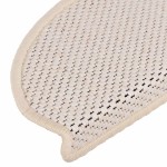 vidaXL Covorașe scară autoadezive aspect sisal 30 buc 65x21x4cm Berber