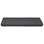 vidaXL Covorașe autoadezive scări 30 buc antracit 65x21x4 aspect sisal vidaXL Covorașe autoadezive scări 30 buc antracit 65x21x4 aspect sisal