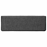 vidaXL Covorașe autoadezive scări 30 buc antracit 65x21x4 aspect sisal vidaXL Covorașe autoadezive scări 30 buc antracit 65x21x4 aspect sisal