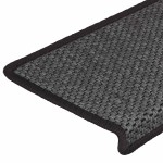 vidaXL Covorașe autoadezive scări 30 buc antracit 65x21x4 aspect sisal vidaXL Covorașe autoadezive scări 30 buc antracit 65x21x4 aspect sisal
