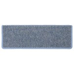vidaXL Covorașe scări autoadezive, 30 buc. albastru 65x21x4 cm, sisal