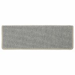 vidaXL Covorașe scară autoadezive aspect sisal 30 buc 65x21x4 cm verde