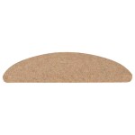 vidaXL Covorașe scară autoadezive 20 buc Bej 65x22,5x3,5 cm