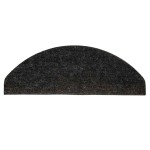 vidaXL Covorașe scară autoadezive 30 buc Antracit 65x22,5x3,5 cm