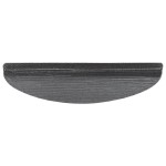 vidaXL Covorașe scară autoadezive 20 buc Gri 56x17x3 cm