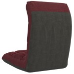 vidaXL Scaun de podea pliabil, roșu vin, material textil vidaXL Scaun de podea pliabil, roșu vin, material textil