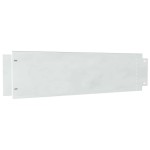 vidaXL Borduri pentru gazon 30 pcs Argintiu 100 x 25 cm