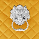 vidaXL Scaune de bucătărie, 2 buc., galben, catifea