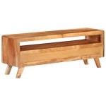 vidaXL Comodă TV, 110x30x40 cm, lemn masiv de acacia