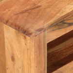 vidaXL Comodă TV, 110x30x40 cm, lemn masiv de acacia