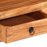 vidaXL Comodă TV, 110x30x40 cm, lemn masiv de acacia